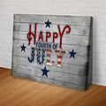 Happy Fourth Of July Sign by Tailored Canvases
