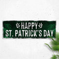 Happy St. Patrick's Day Sign III by Tailored Canvases
