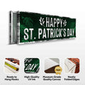 Happy St. Patrick's Day Sign III by Tailored Canvases