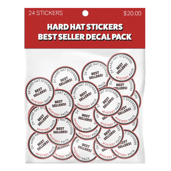 Hard Hat Sticker Best Sellers 24 Pack - $25 by Armed American Supply