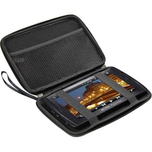 Hard Shell EVA 10" Case for Tablets and GPS, Zipper Closure and Mesh Storage by DailySale
