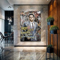 Hard Work Beats Talent Every Time Motivational Wall Sign by Tailored Canvases