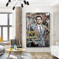Hard Work Beats Talent Every Time Motivational Wall Sign by Tailored Canvases