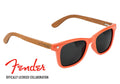 Fender x Mikemo Fiesta Red/Pau Ferro Polarized by Glassy Eyewear