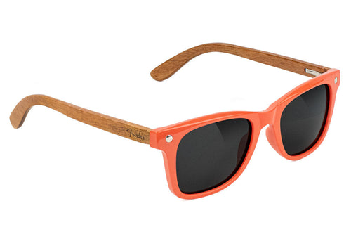 Fender x Mikemo Fiesta Red/Pau Ferro Polarized by Glassy Eyewear