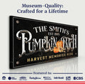 Harvest Memories Here Pumpkin Patch Sign by Tailored Canvases