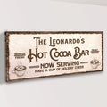 Have A Cup Of Holiday Cheer Hot Cocoa Bar Sign by Tailored Canvases