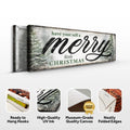 Have Yourself a Merry Little Christmas Sign VII by Tailored Canvases