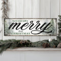 Have Yourself a Merry Little Christmas Sign VII by Tailored Canvases