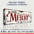 Have Yourself a Merry Little Christmas Sign VIII by Tailored Canvases