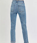 Haven High Rise Ankle Skinny Role Up Jeans by Boutique 23