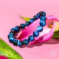Hawk’s Focus – Royal Blue Tiger’s Eye Bracelet by Conscious Items