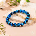 Hawk’s Focus – Royal Blue Tiger’s Eye Bracelet by Conscious Items