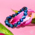 Hawk’s Focus – Royal Blue Tiger’s Eye Bracelet by Conscious Items