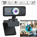 HD 1080P Desktop PC Video Calling Webcam with Microphone by DailySale