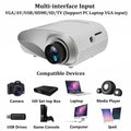 HD LED Projector Mini 3D Home Theater Cinema by DailySale