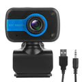 HD Webcam USB PC with Microphone Rotatable Clip by DailySale