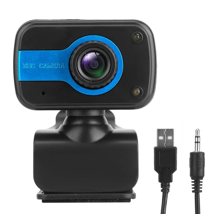 HD Webcam USB PC with Microphone Rotatable Clip by DailySale