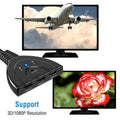 HDMI 1080P 3-in-1 Output HDTV Switch Splitter by DailySale