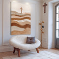 He Has Risen Just As He Said Faith Sign by Tailored Canvases