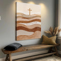 He Has Risen Just As He Said Faith Sign by Tailored Canvases