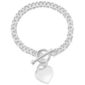 Heart Charm Bracelet - Assorted Colors by DailySale