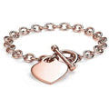 Heart Charm Toggle Bracelet by DailySale