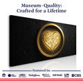 Heart Eclipse Wall Art by Tailored Canvases