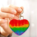Heart Push Pop Pouch with Zipper by DailySale