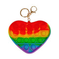 Heart Push Pop Pouch with Zipper by DailySale
