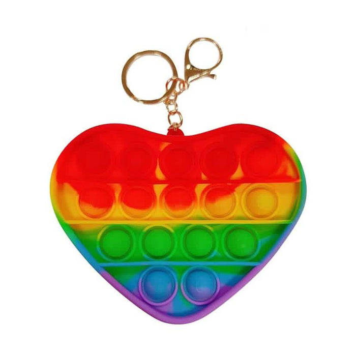 Heart Push Pop Pouch with Zipper by DailySale