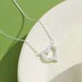 Heart-Shape 925 Sterling Silver Pendant Necklace by DailySale