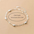 Heart-Shaped S925 Silver Bracelet by DailySale