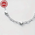 Heart-Shaped S925 Silver Bracelet by DailySale