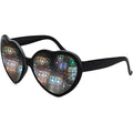 Heart Shaped Sunglasses EDM Festival Light Changing Eyewear Heart Effect by DailySale