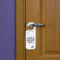 Hearth And Haven Hanging Door Sign Dry Erase White Board Do Not Disturb by DailySale