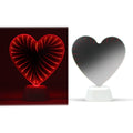 Hearth and Haven Laser Night Light Desktop Decorative Infinity Mirror by DailySale