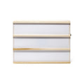 Hearth & Haven Wooden LED Light-Up Message Lightbox by DailySale