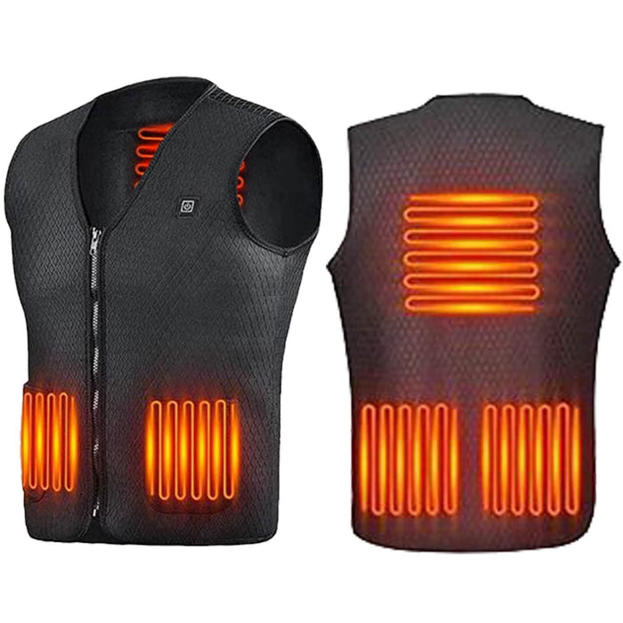 Heat Jacket Vest with 3 Adjustable Temperatures by DailySale