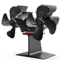Heat Powered Wood Stove Fan by DailySale