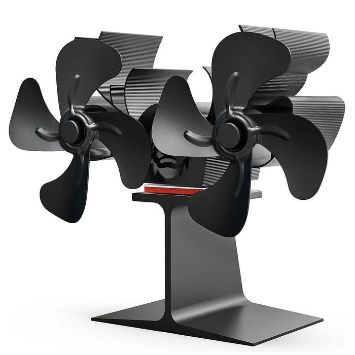 Heat Powered Wood Stove Fan by DailySale