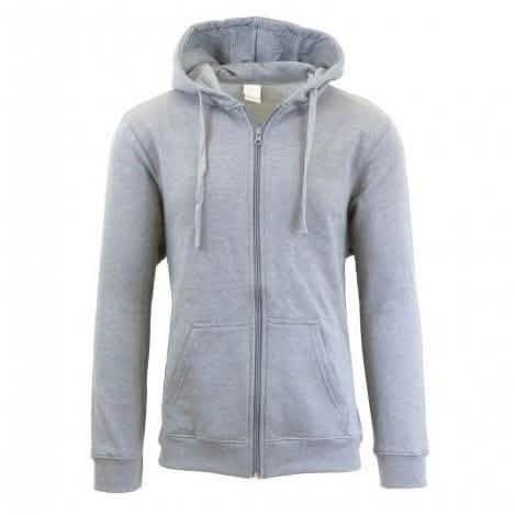 Heavy Fleece Lined Hoodie Sweatshirt - Gray by DailySale