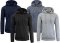 Heavy Fleece Lined Zippered or Pullover Hoodie - Size XXXL by DailySale