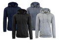 Heavy Fleece Lined Zippered or Pullover Hoodie - Size XXXL by DailySale