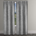 Heavy Suede Embossed Textured Blackout Thermal Window Curtain Pair Panel by DailySale