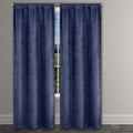 Heavy Suede Embossed Textured Blackout Thermal Window Curtain Pair Panel by DailySale