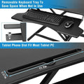 Height Adjustable Standing Desk Converter Workstation by DailySale