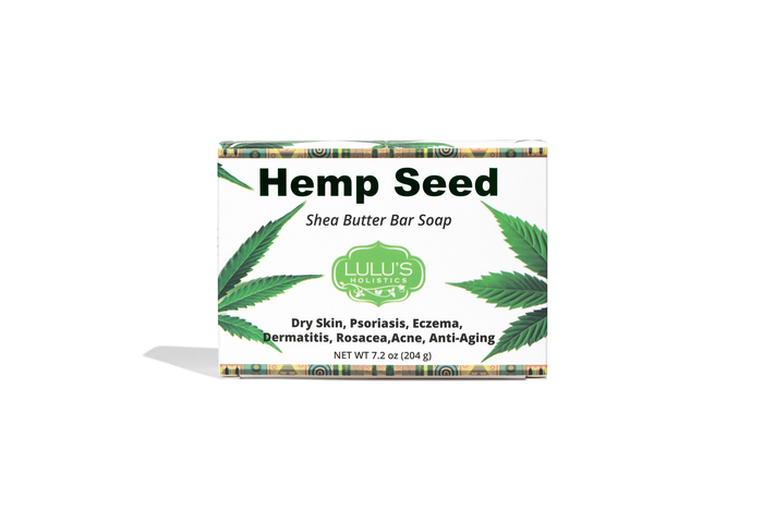 Hemp Seed Shea Butter Bar Soap – Nourishing Cleanse by Lulu’s Holistics