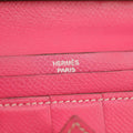 Hermes Burgundy Leather Bearn Soufflet Wallet #3397 by Bolt Boutique