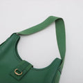 Hermès Courchevel Tsako Green One Handle Shoulder Bag #3753 by Bolt Boutique